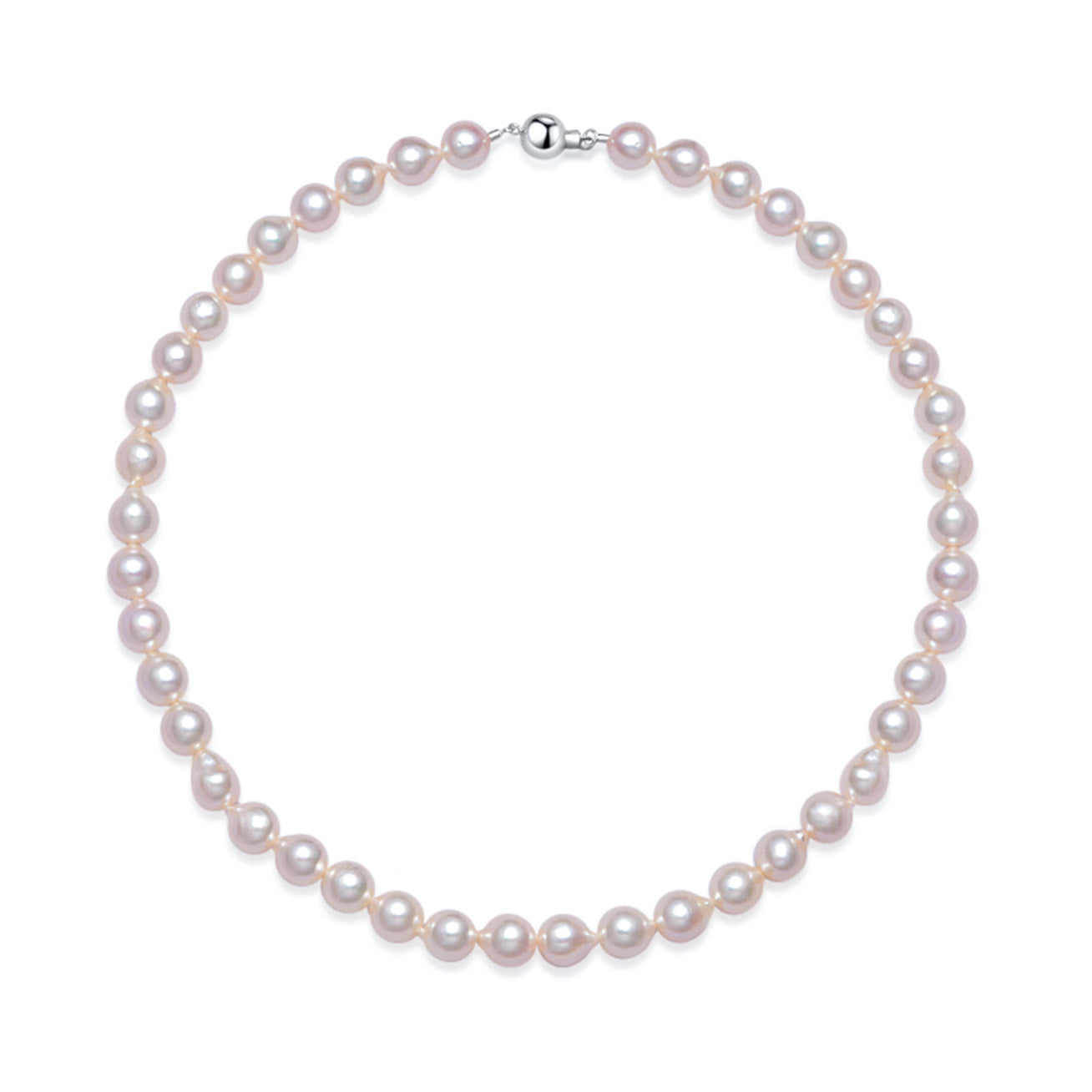 Collana con perle barocche grigie Akoya - Pearls
