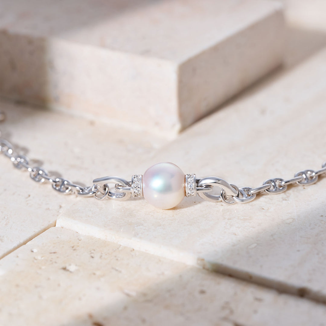 Top Grade Freshwater Pearl Bracelet WB00305 | CONNECT - PEARLY LUSTRE