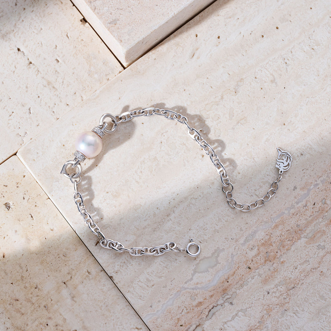 Top Grade Freshwater Pearl Bracelet WB00305 | CONNECT - PEARLY LUSTRE