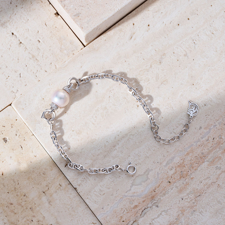 Top Grade Freshwater Pearl Bracelet WB00305 | CONNECT - PEARLY LUSTRE