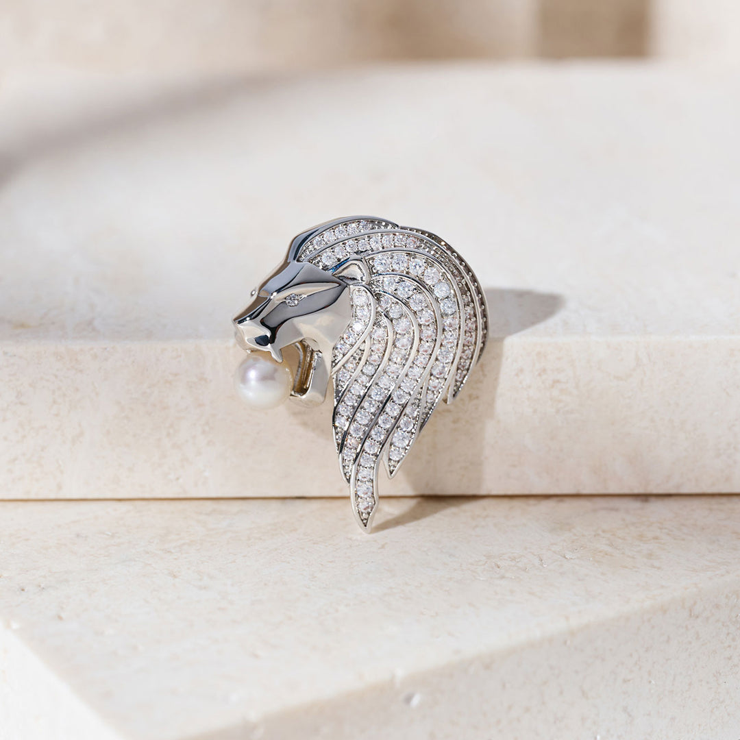 Top Grade Freshwater Pearl Brooch WC00089 | MERLION