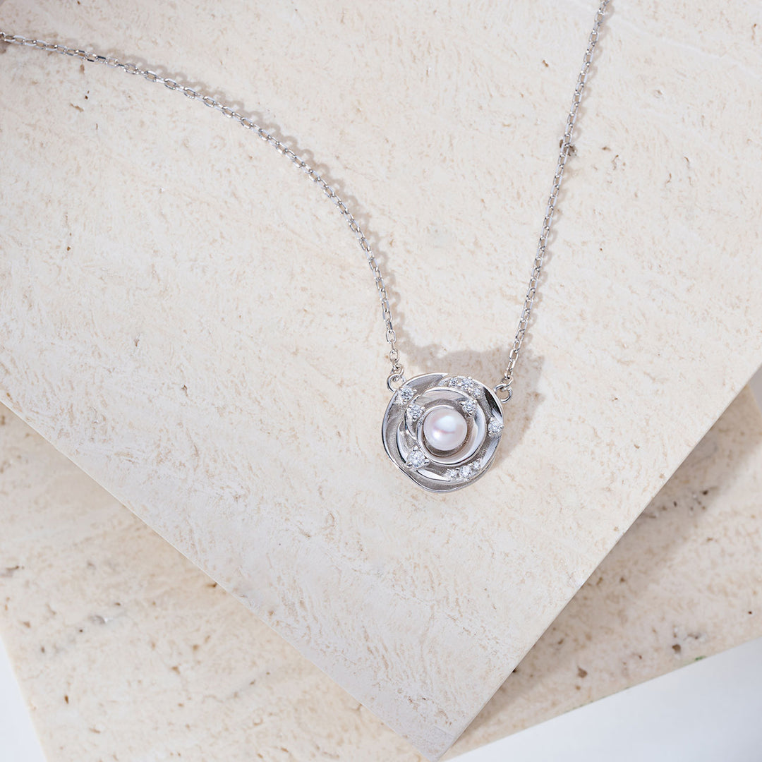 Top Grade Freshwater Pearl Necklace WN00816 | ROSE