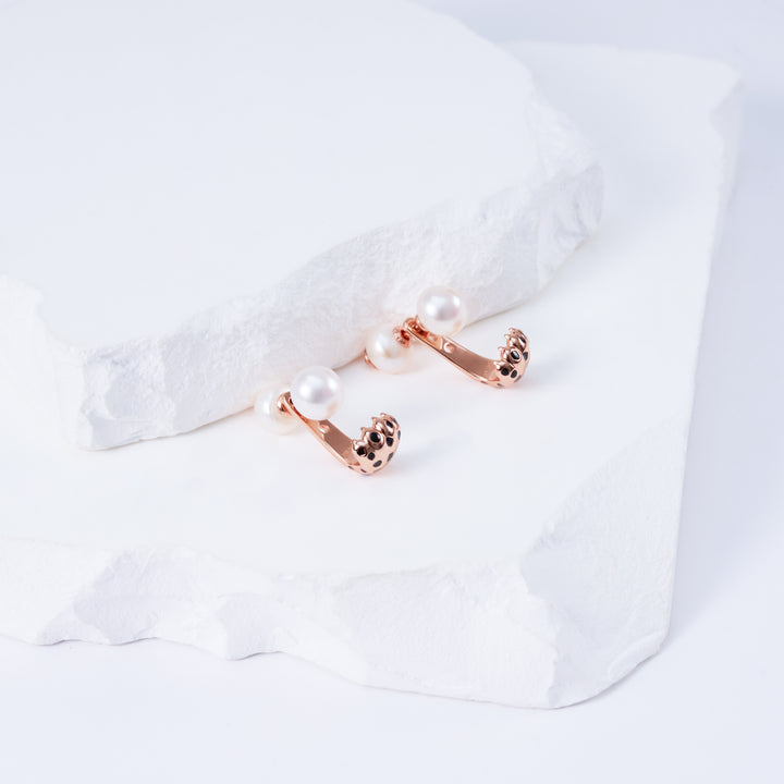 Top Lustre Freshwater Pearl Earrings WE00815 | SAFARI - PEARLY LUSTRE