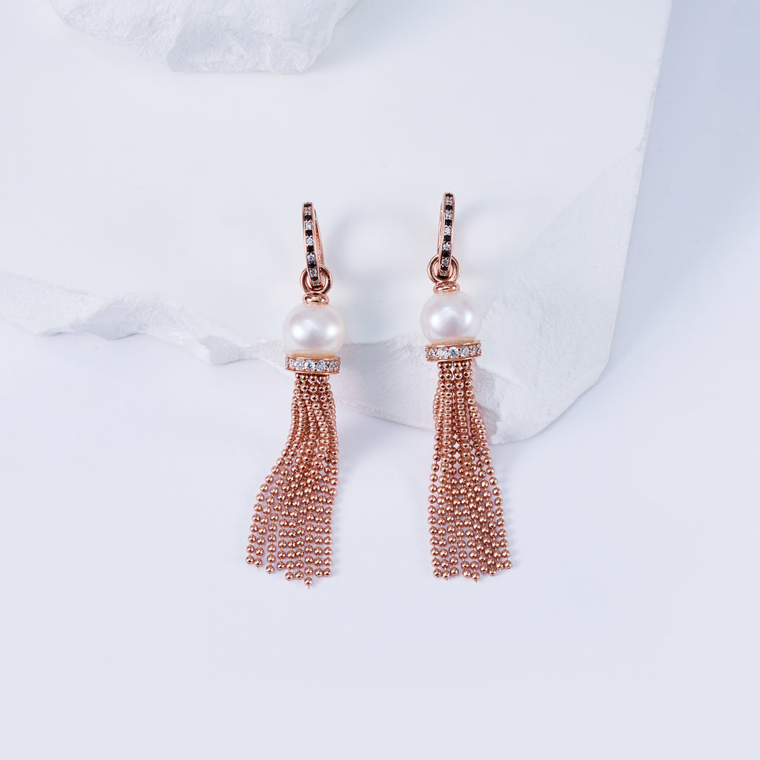 Top Lustre Freshwater Pearl Earrings WE00699 | SAFARI - PEARLY LUSTRE