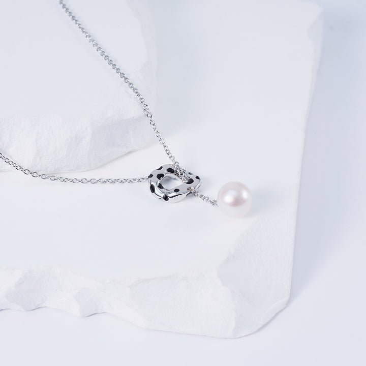 Top Lustre Edison Pearl Necklace WN00678 | SAFARI - PEARLY LUSTRE