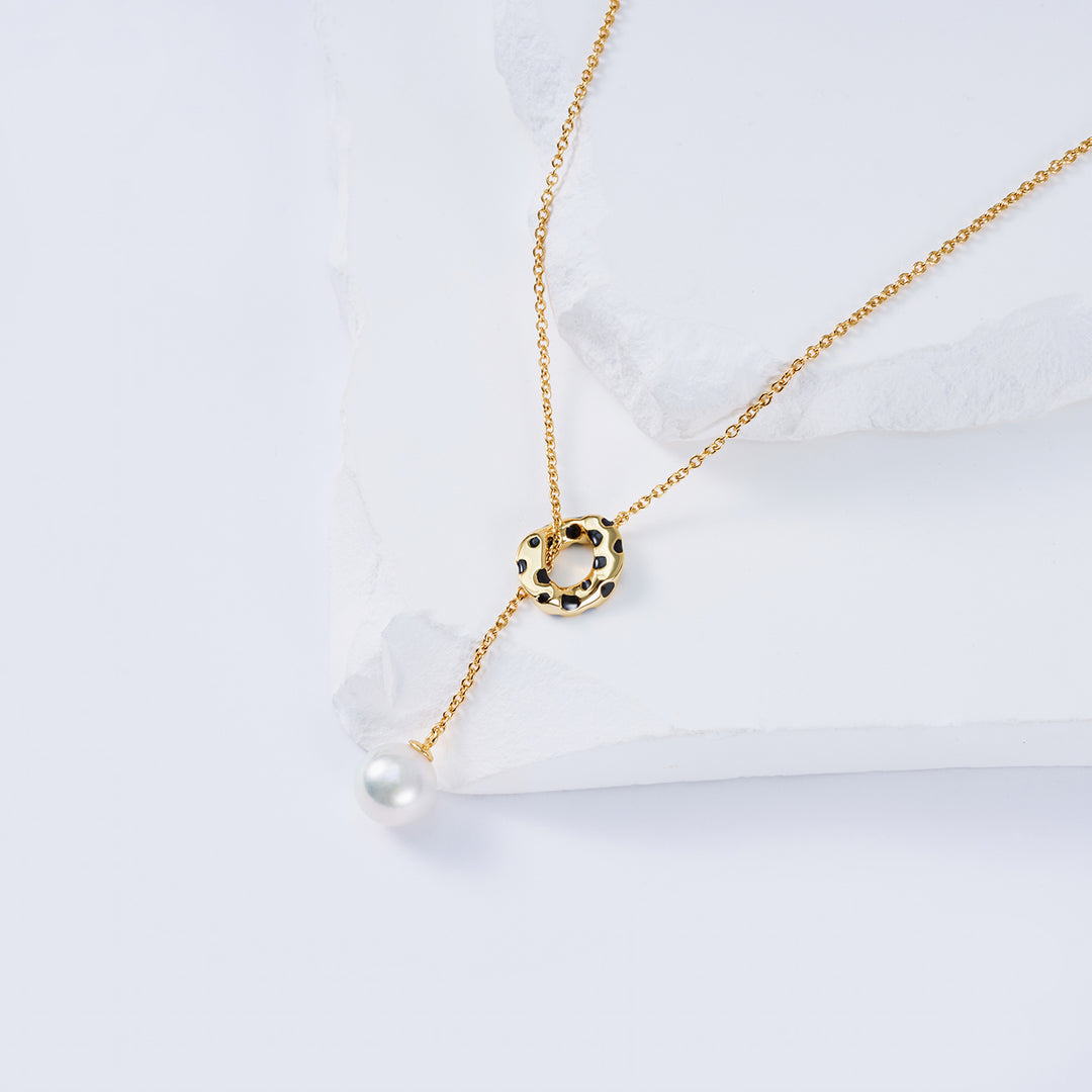 Top Lustre Edison Pearl Necklace WN00680 | SAFARI - PEARLY LUSTRE