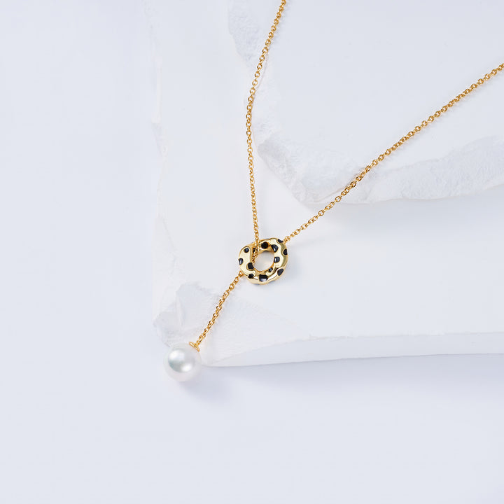 Top Lustre Edison Pearl Necklace WN00680 | SAFARI - PEARLY LUSTRE