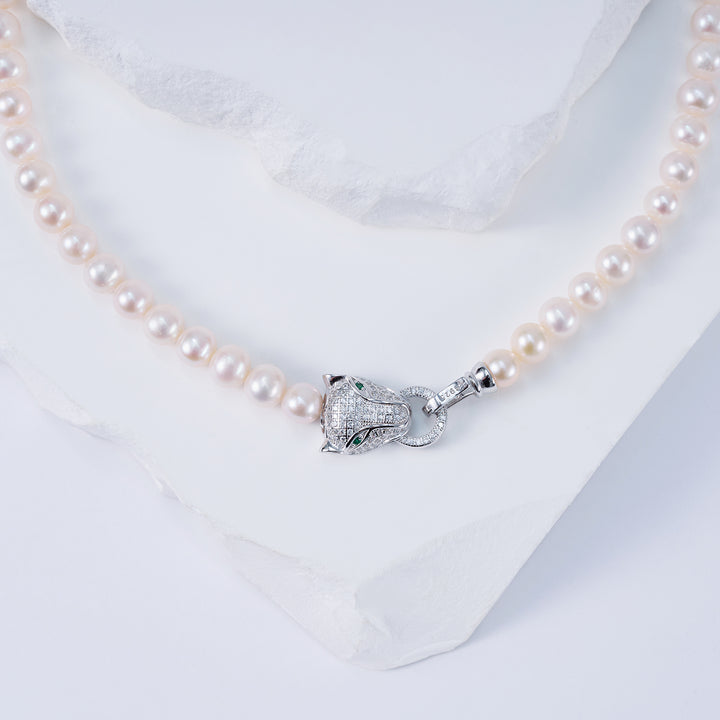 Freshwater Pearl Necklace WN00042 | SAFARI - PEARLY LUSTRE