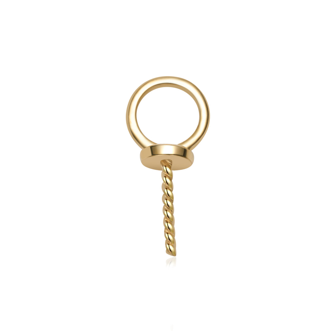 18K Solid Gold Pendants KA00021 - PEARLY LUSTRE