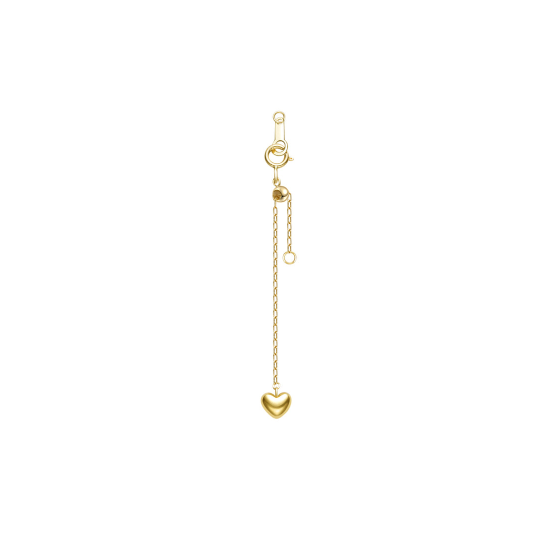 18K Solid Gold 5cm Extension Chain with Clasp KA00024 - PEARLY LUSTRE