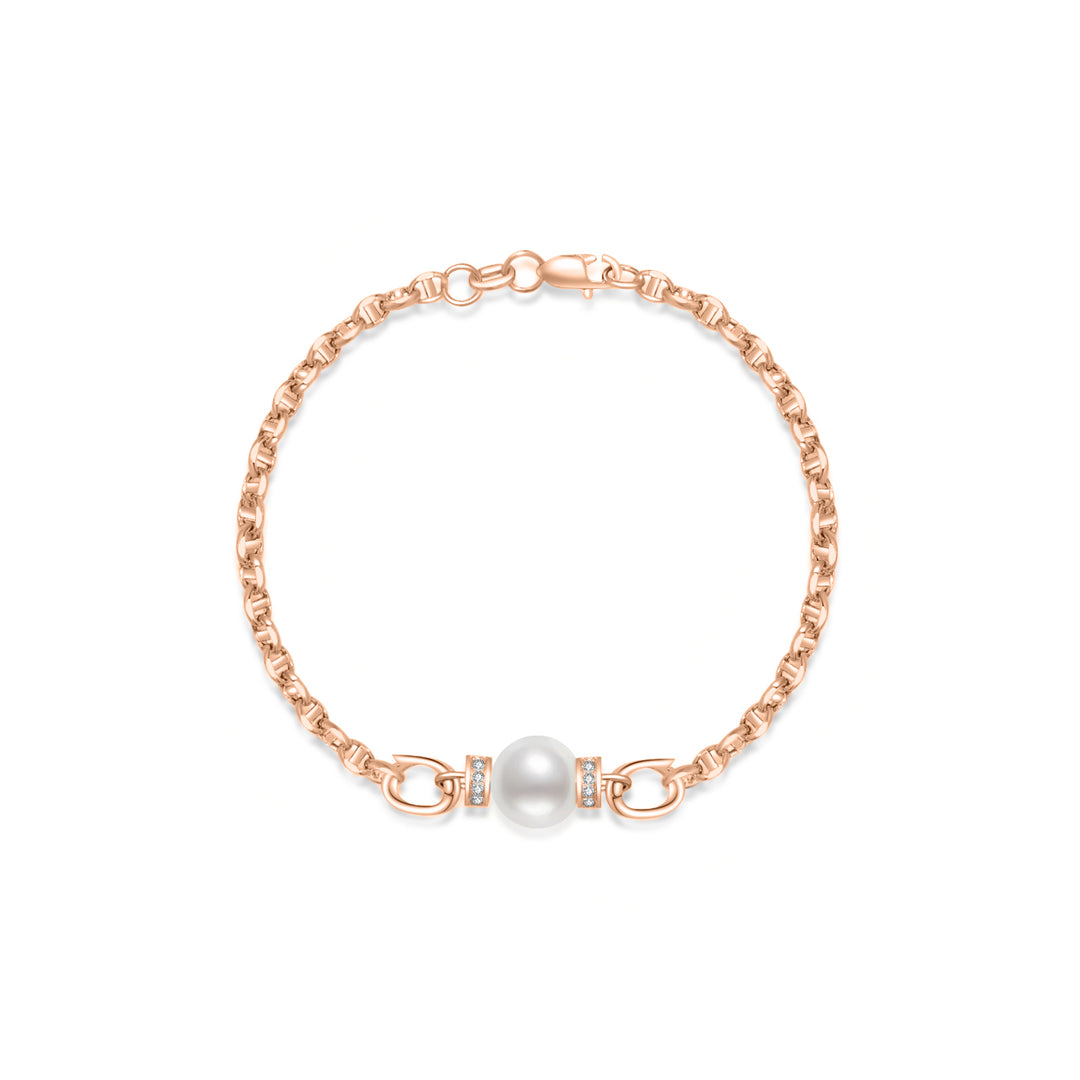 18K Freshwater Pearl Bracelet KB00016 - PEARLY LUSTRE