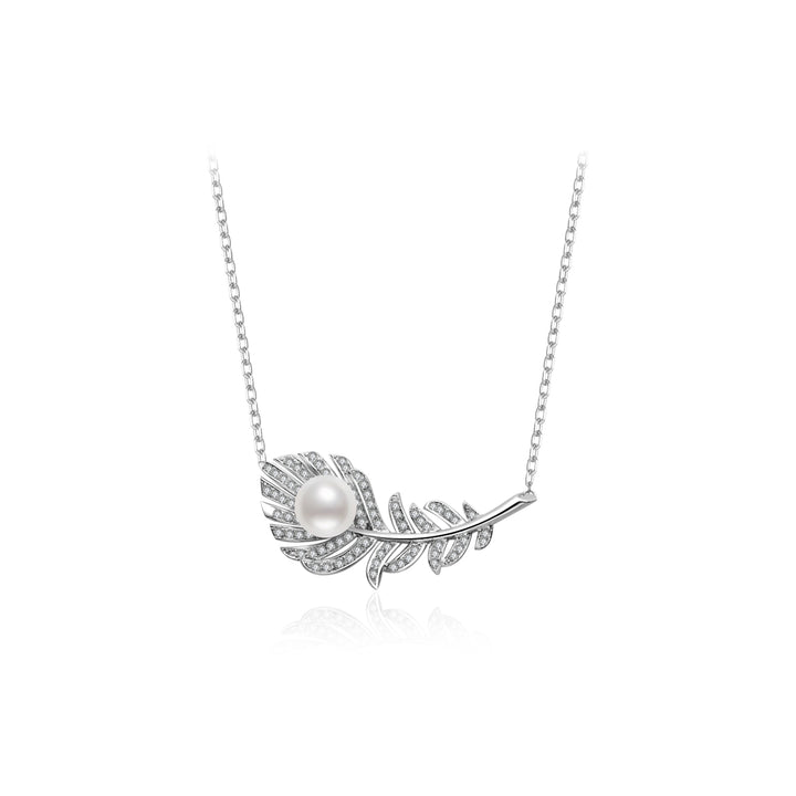 18k Solid Gold Akoya Pearl Necklace KN00257 | PHOENIX - PEARLY LUSTRE