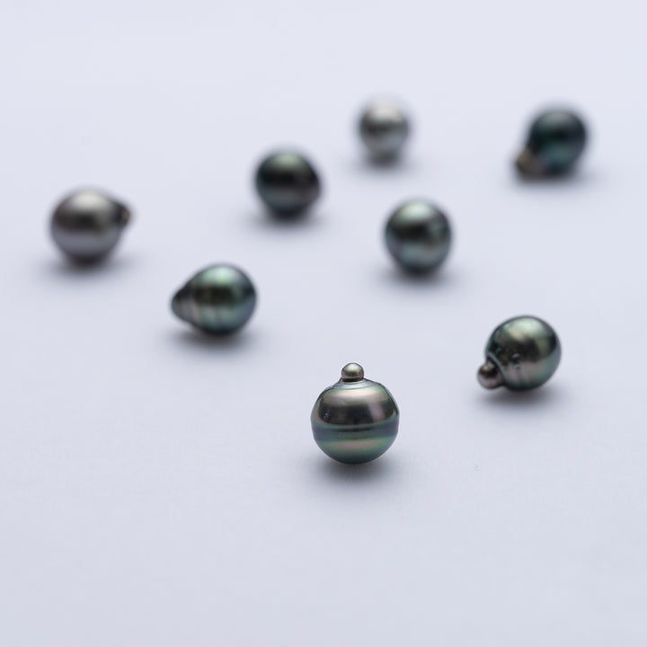 Low Grade Round Tahitian Pearls WA00055 - PEARLY LUSTRE
