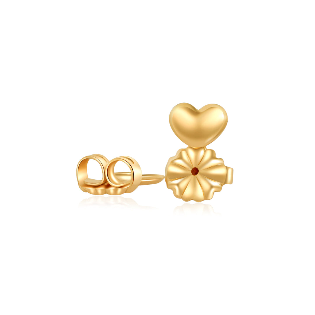 Sterling Silver Earrings Backstopper WA00075 - PEARLY LUSTRE