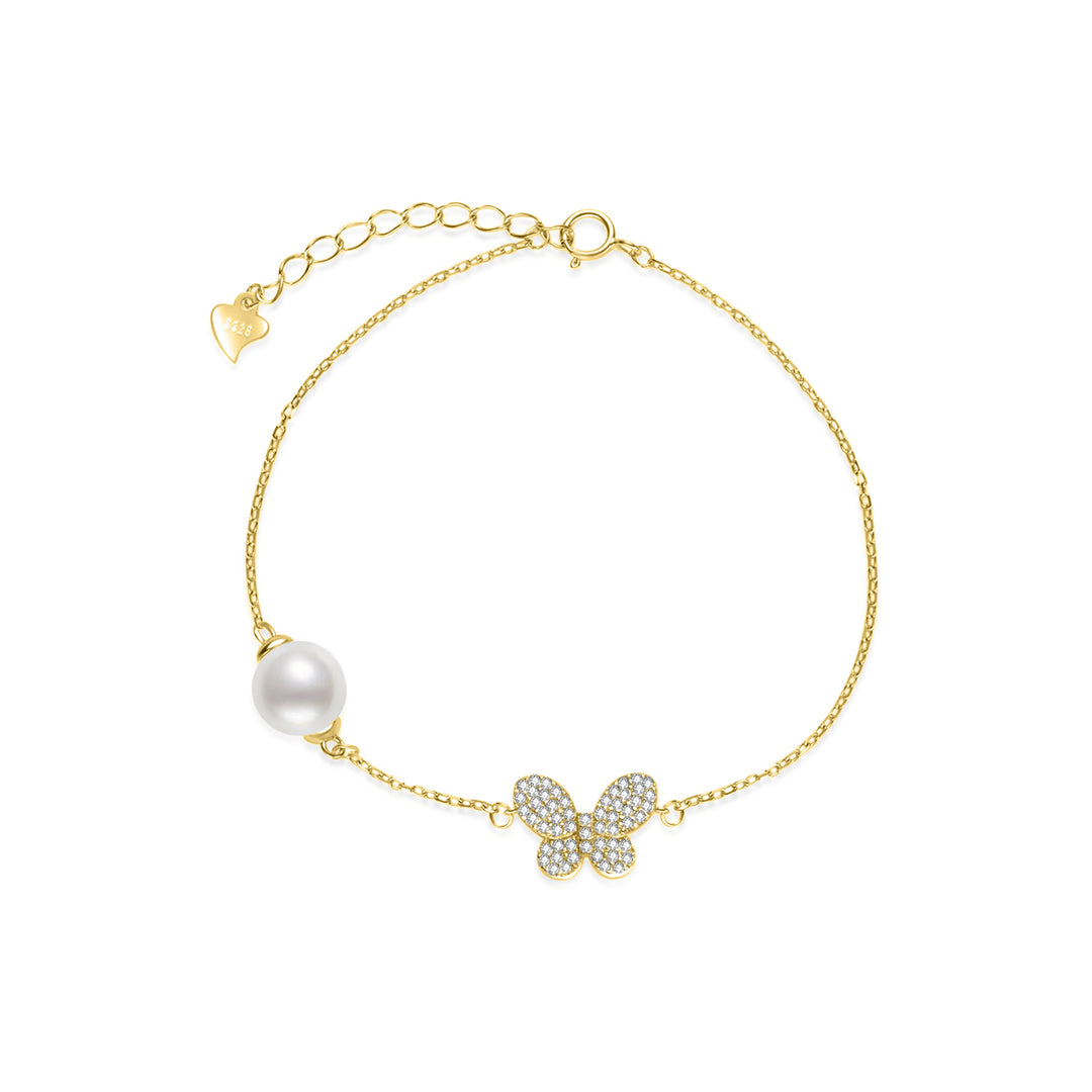 Elegant Freshwater Pearl Bracelet WB00033 - PEARLY LUSTRE