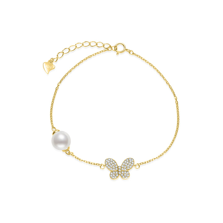 Elegant Freshwater Pearl Bracelet WB00033 - PEARLY LUSTRE