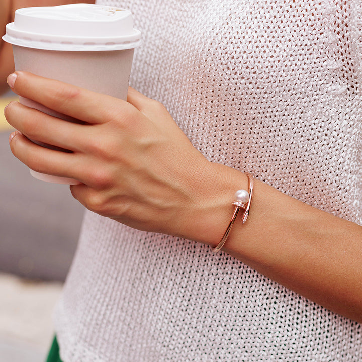 Top Lustre Edison Pearl Bracelet WB00067 - PEARLY LUSTRE