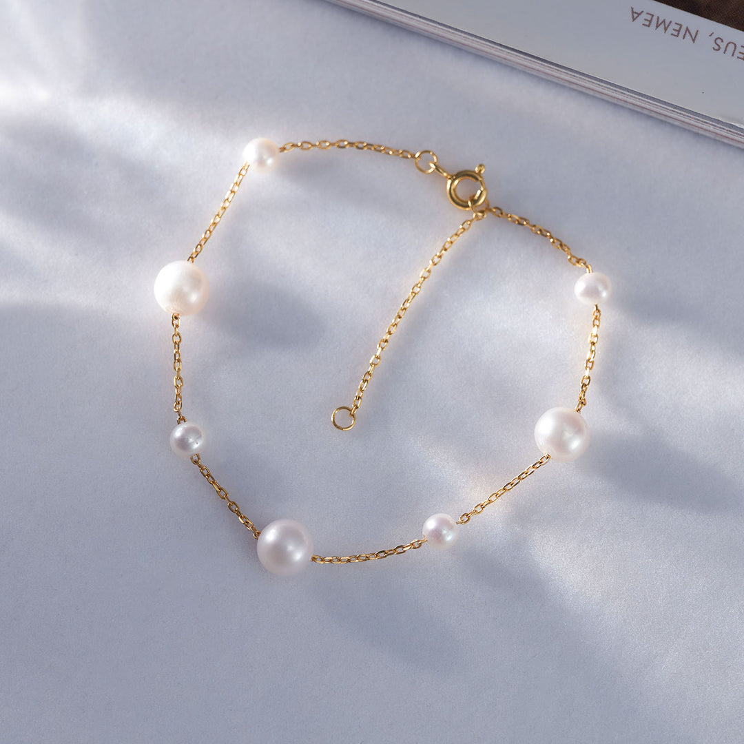 Top Lustre Freshwater Pearl Bracelet WB00177 - PEARLY LUSTRE