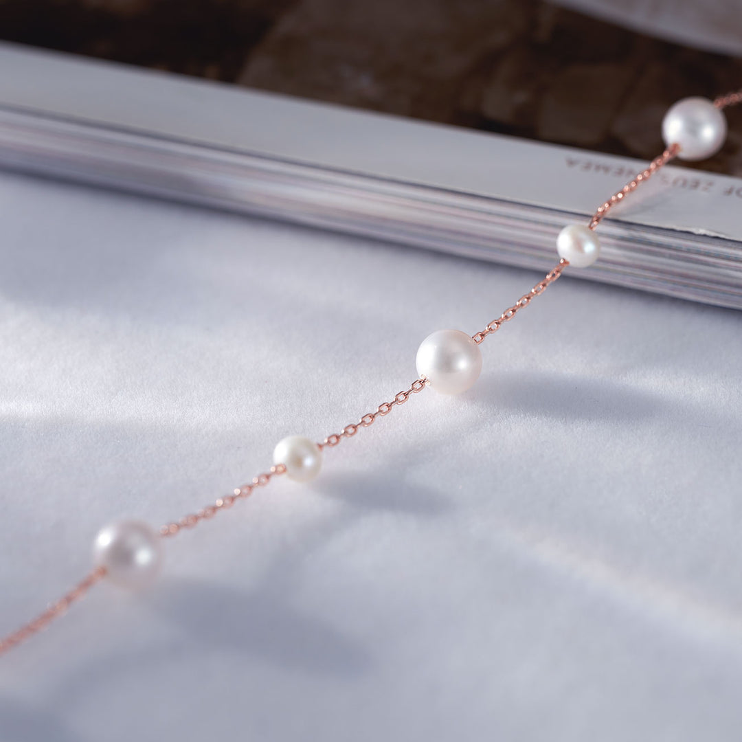 Top Lustre Freshwater Pearl Bracelet WB00178 - PEARLY LUSTRE