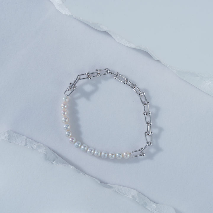 Freshwater Pearl Bracelet WB00199 - PEARLY LUSTRE