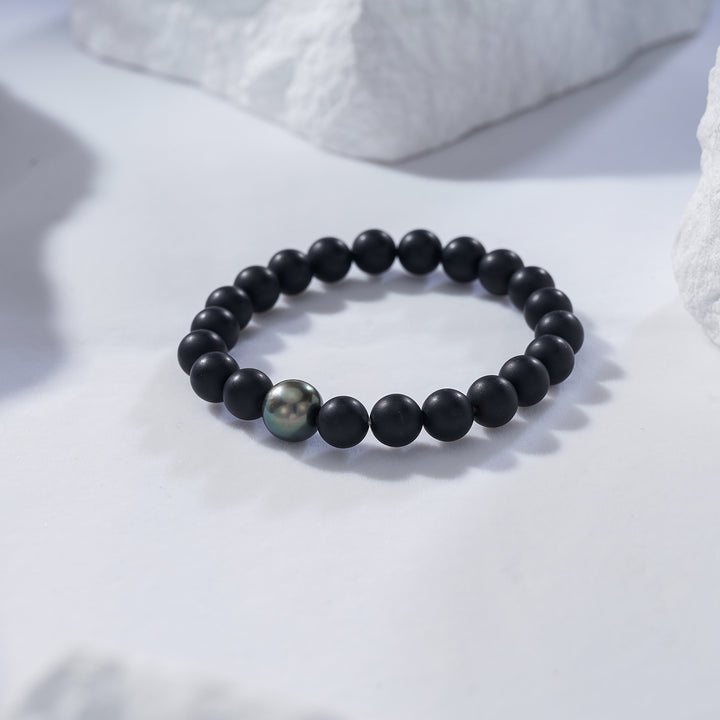 Elegant Tahitian Pearl Bracelet WB00212 - PEARLY LUSTRE