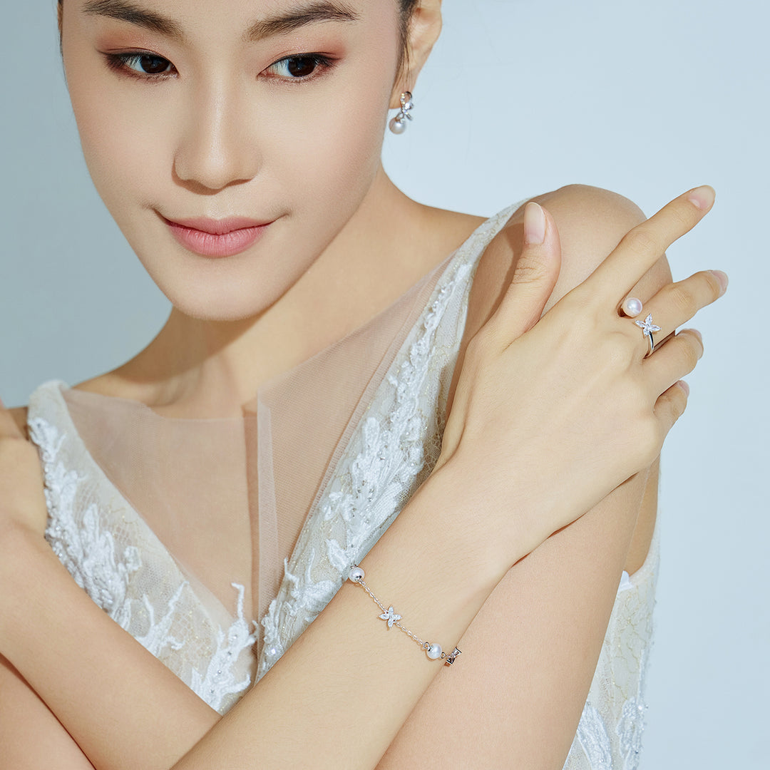 Top Grade Freshwater Pearl Bracelet WB00215| EVERLEAF - PEARLY LUSTRE