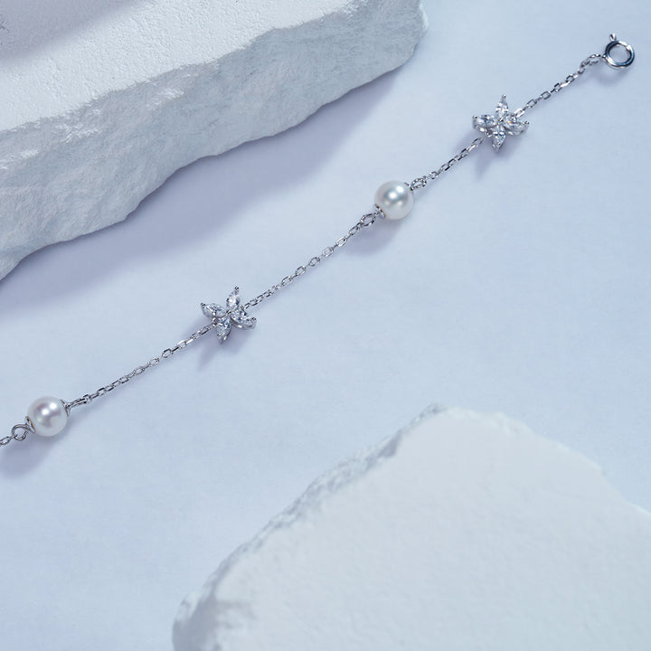 Top Grade Freshwater Pearl Bracelet WB00215| EVERLEAF - PEARLY LUSTRE