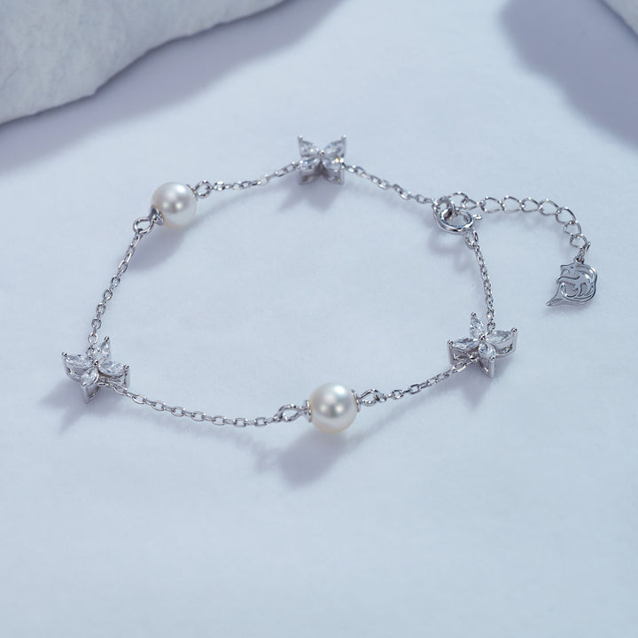 Top Grade Freshwater Pearl Bracelet WB00215| EVERLEAF - PEARLY LUSTRE