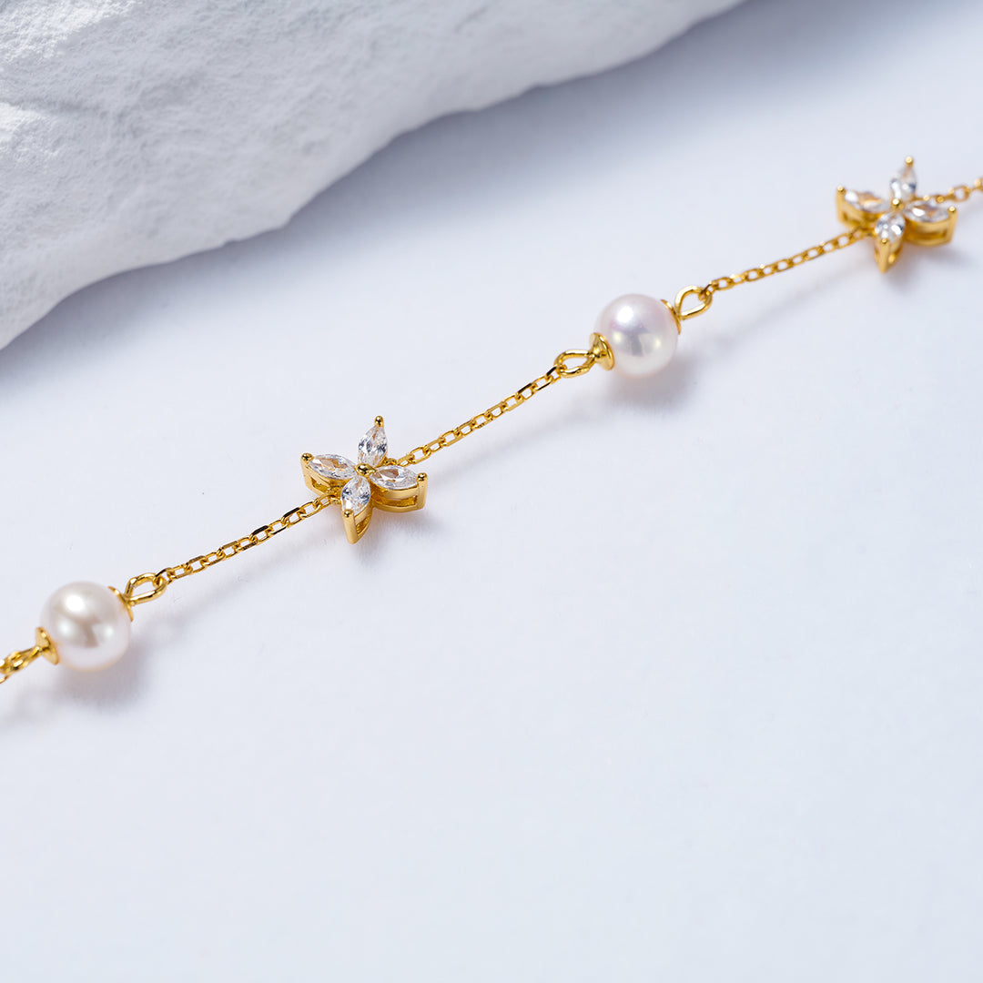 Top Grade Freshwater Pearl Bracelet WB00222| EVERLEAF - PEARLY LUSTRE