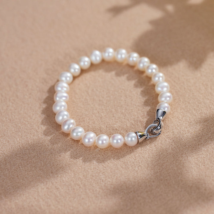 Top Lustre Freshwater Pearl Bracelet WB00230 - PEARLY LUSTRE