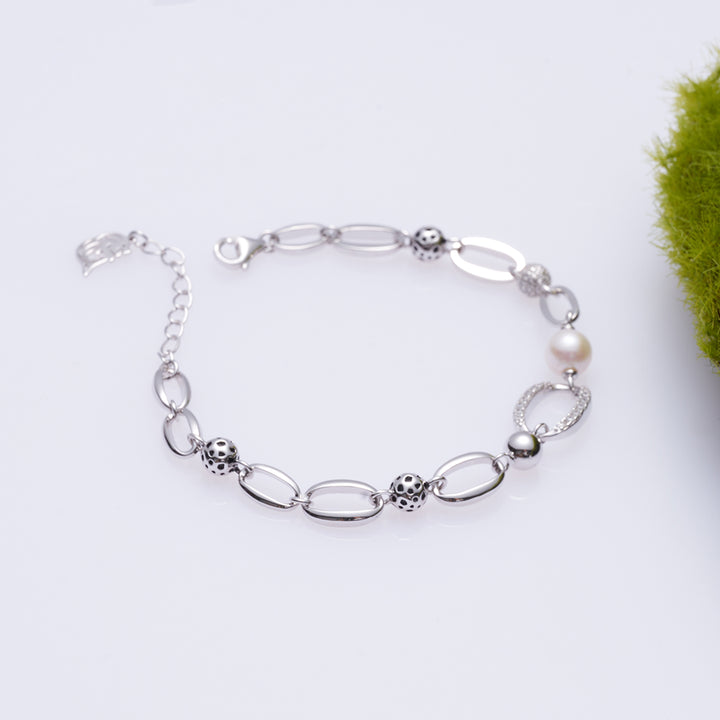 Top Grade Freshwater Pearl Bracelet WB00233 | SAFARI - PEARLY LUSTRE