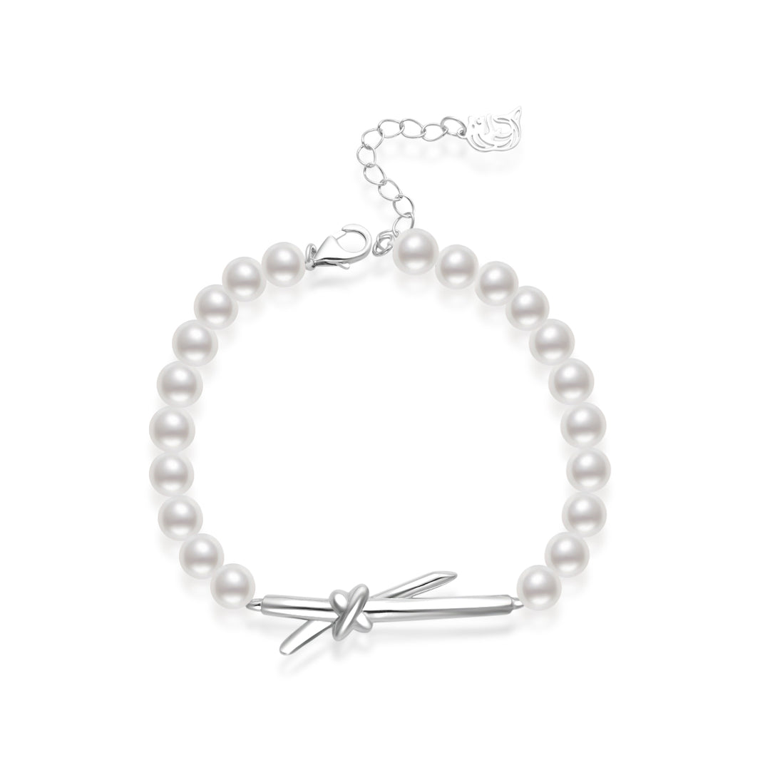 Freshwater Pearl Bracelet WB00259 | X Collection - PEARLY LUSTRE