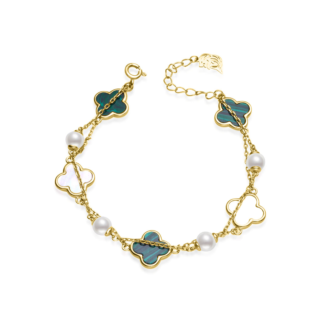 Elegant Freshwater Pearl Bracelet WB00258 - PEARLY LUSTRE