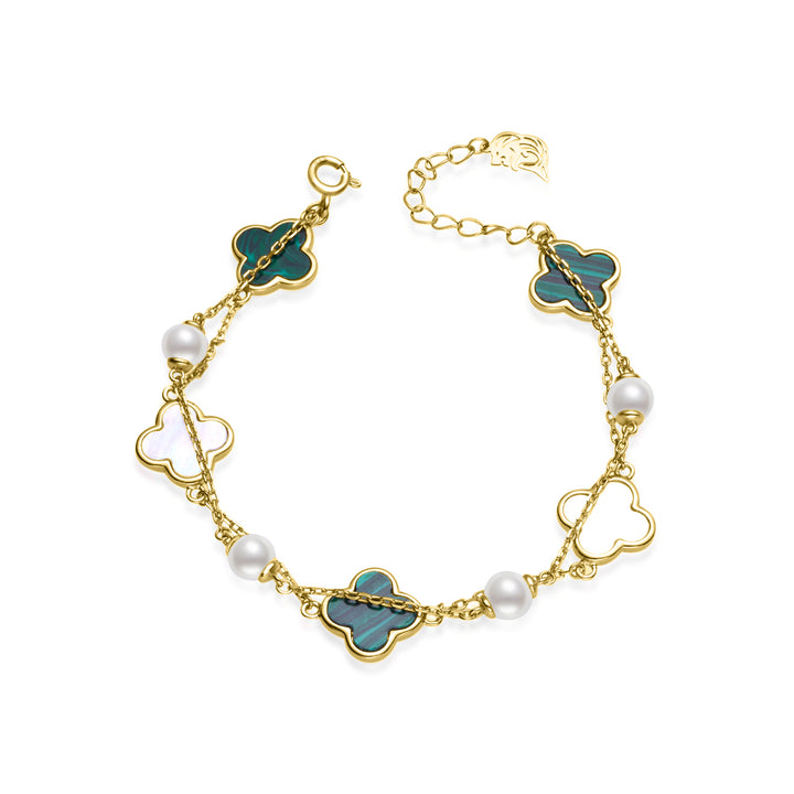 Elegant Freshwater Pearl Bracelet WB00258 - PEARLY LUSTRE