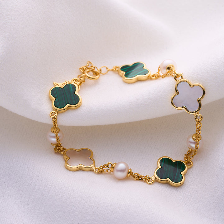 Elegant Freshwater Pearl Bracelet WB00258 - PEARLY LUSTRE
