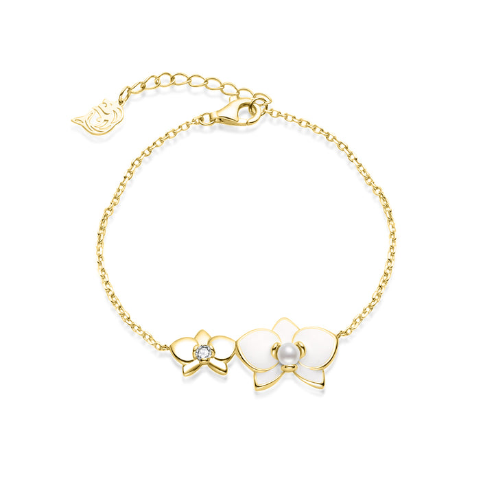 Top Grade Freshwater Pearl Bracelet WB00267 | ORCHID - PEARLY LUSTRE