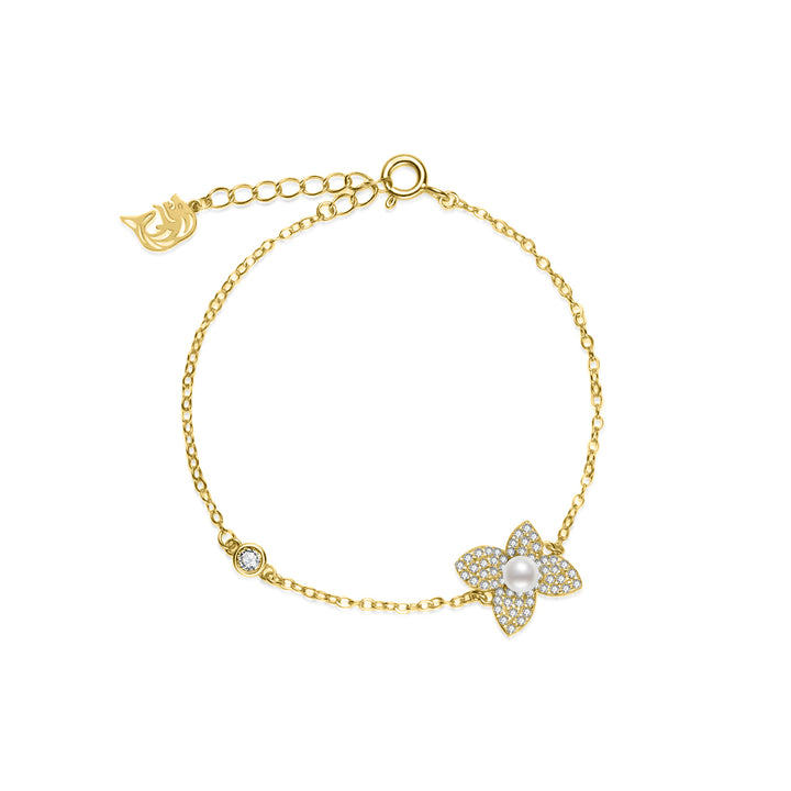 Top Grade Freshwater Pearl Bracelet WB00282 | BLOOM - PEARLY LUSTRE
