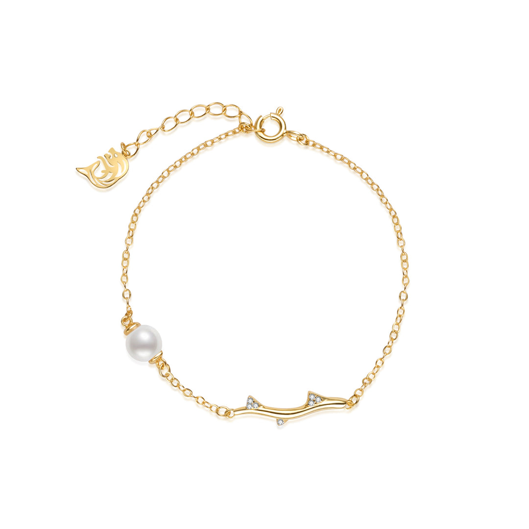Top Grade Freshwater Pearl Bracelets WB00283 | ROSE - PEARLY LUSTRE