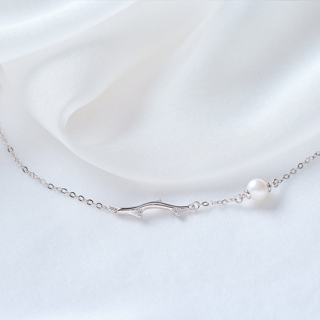 Top Grade Freshwater Pearl Bracelets WB00285 | ROSE - PEARLY LUSTRE