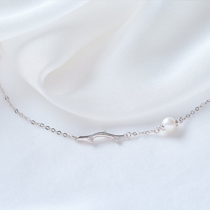 Top Grade Freshwater Pearl Bracelets WB00285 | ROSE - PEARLY LUSTRE