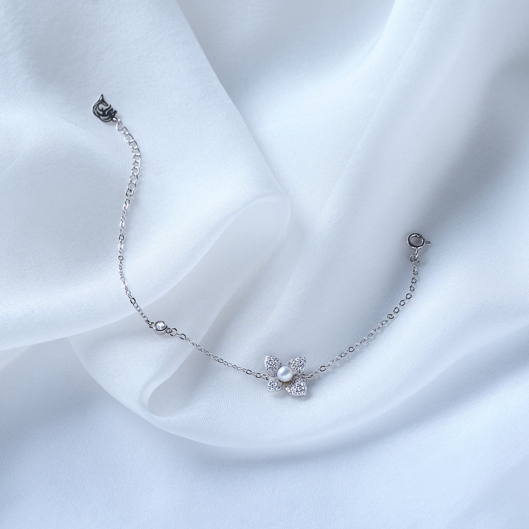 Top Grade Freshwater Pearl Bracelet WB00286 | BLOOM - PEARLY LUSTRE