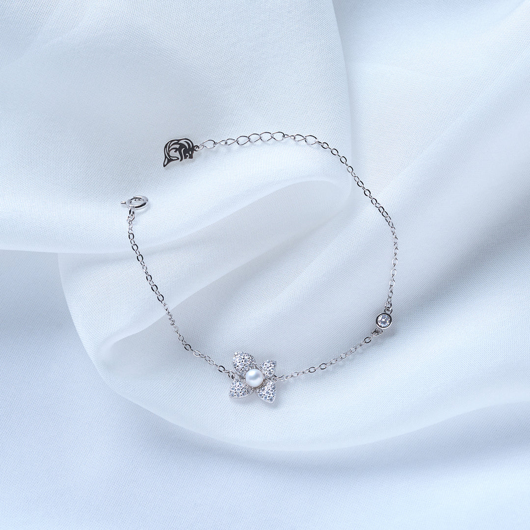 Top Grade Freshwater Pearl Bracelet WB00286 | BLOOM - PEARLY LUSTRE
