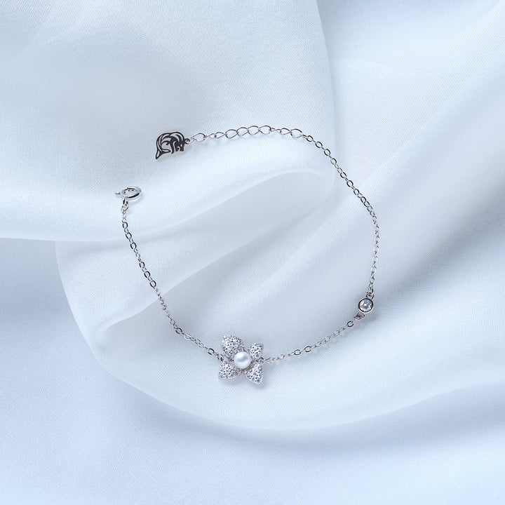 Top Grade Freshwater Pearl Bracelet WB00286 | BLOOM - PEARLY LUSTRE