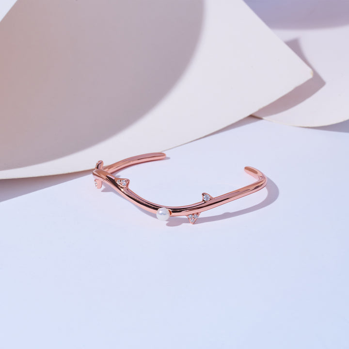 Top Grade Freshwater Pearl Bracelets WB00288 | ROSE - PEARLY LUSTRE