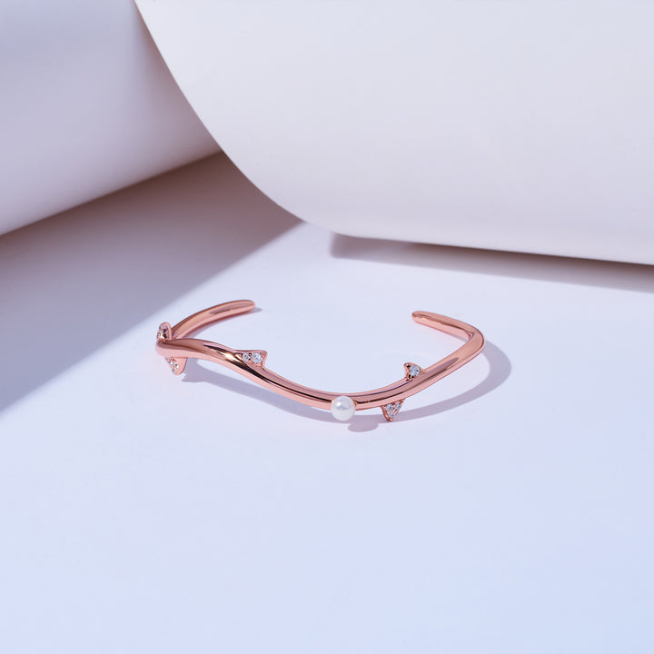 Top Grade Freshwater Pearl Bracelets WB00288 | ROSE - PEARLY LUSTRE