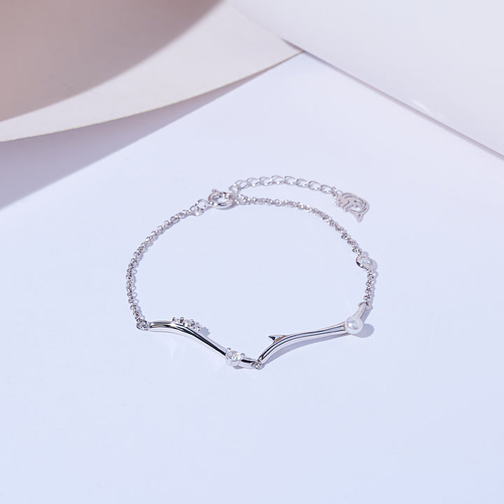 Top Grade Freshwater Pearl Bracelets WB00295 | ROSE - PEARLY LUSTRE