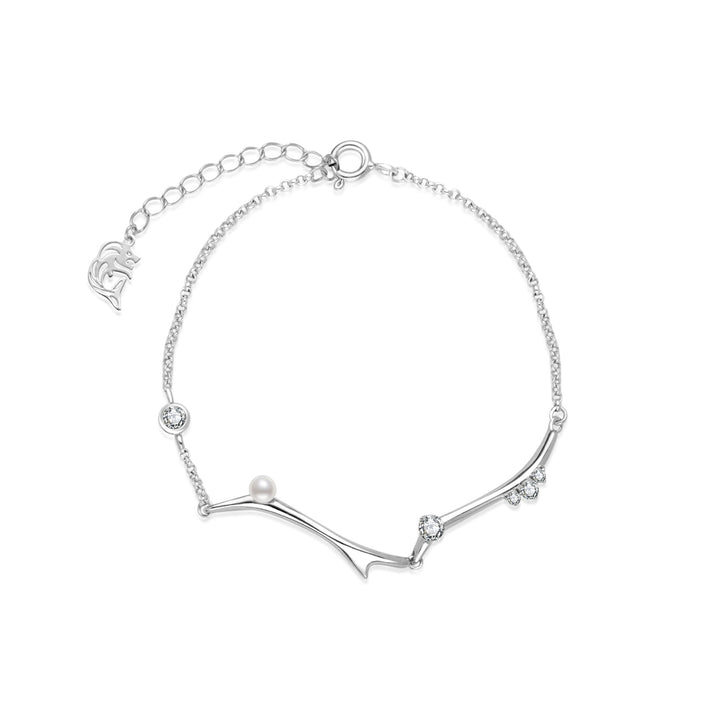 Top Grade Freshwater Pearl Bracelets WB00295 | ROSE - PEARLY LUSTRE