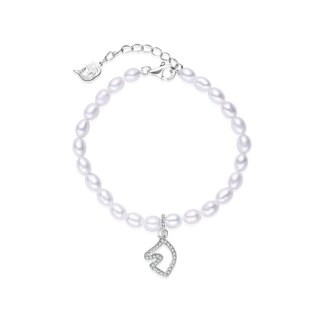 Freshwater Pearl Bracelet WB00301 | HORSE