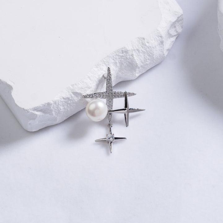Passion for Life Freshwater Pearl Brooch WC00058 - PEARLY LUSTRE