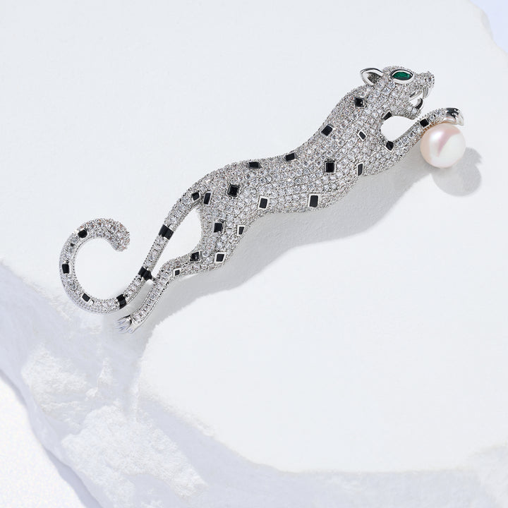 Top Grade Freshwater Pearl Brooch WC00070 | SAFARI - PEARLY LUSTRE